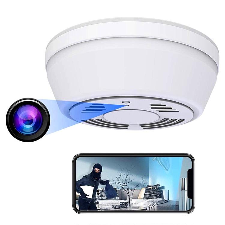 smoke detector camera