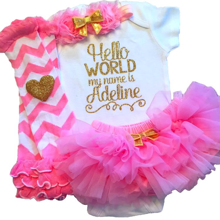 Handmade Baby Girls' Clothing Sets