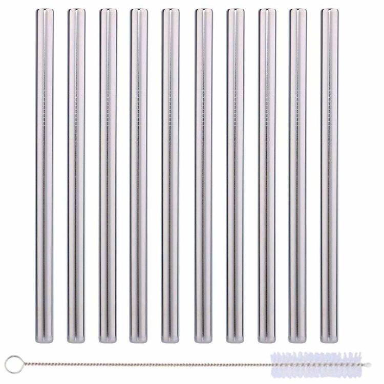 Reusable Straw Set with Cleaning Brush