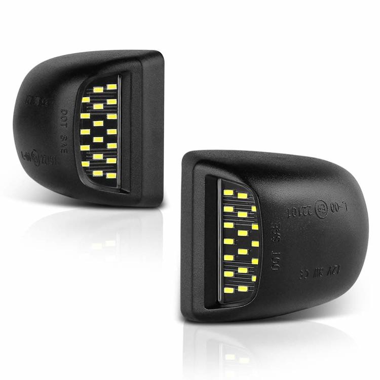Automotive License Plate Light Assemblies