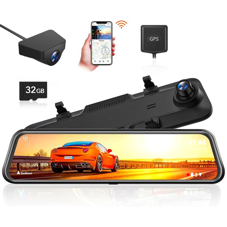 Car In-Mirror Mounted Video Players