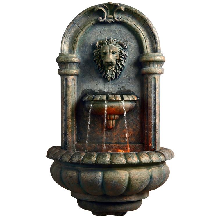 Outdoor Wall-Mounted Fountains