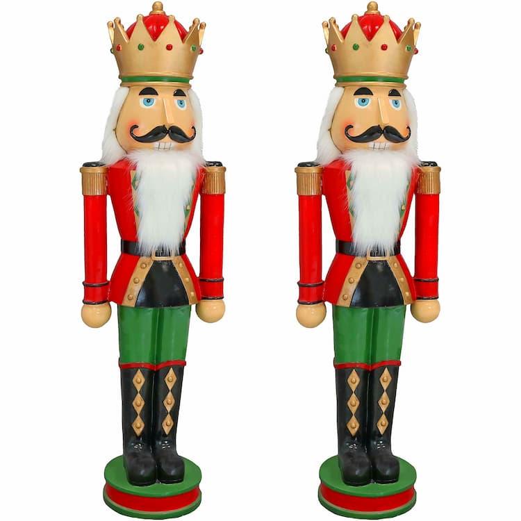Set of Stunning Christmas Nutcracker Statues