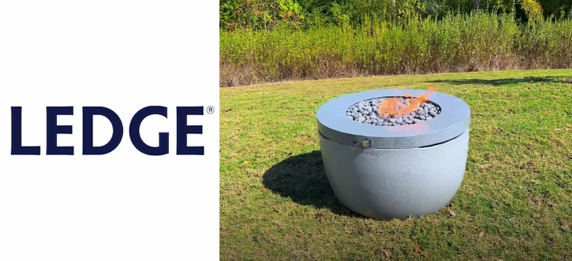 Fall Evenings Redefined: Discover the Halo Fire Pit by Ledge Lounger